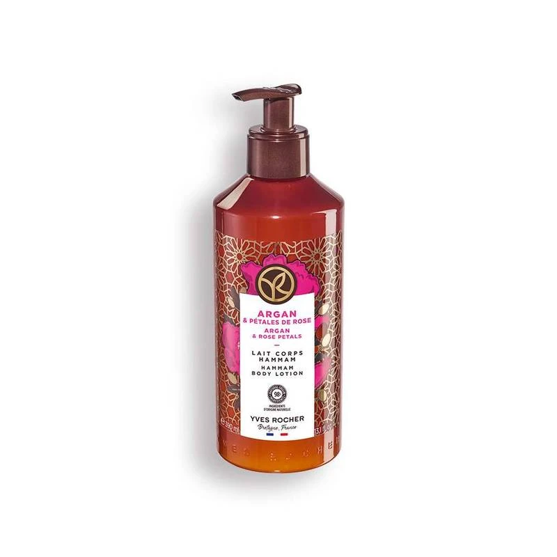 Argan & Rose Petals Hammam Body Lotion 1 Argan & Rose Petals Hammam Body Lotion