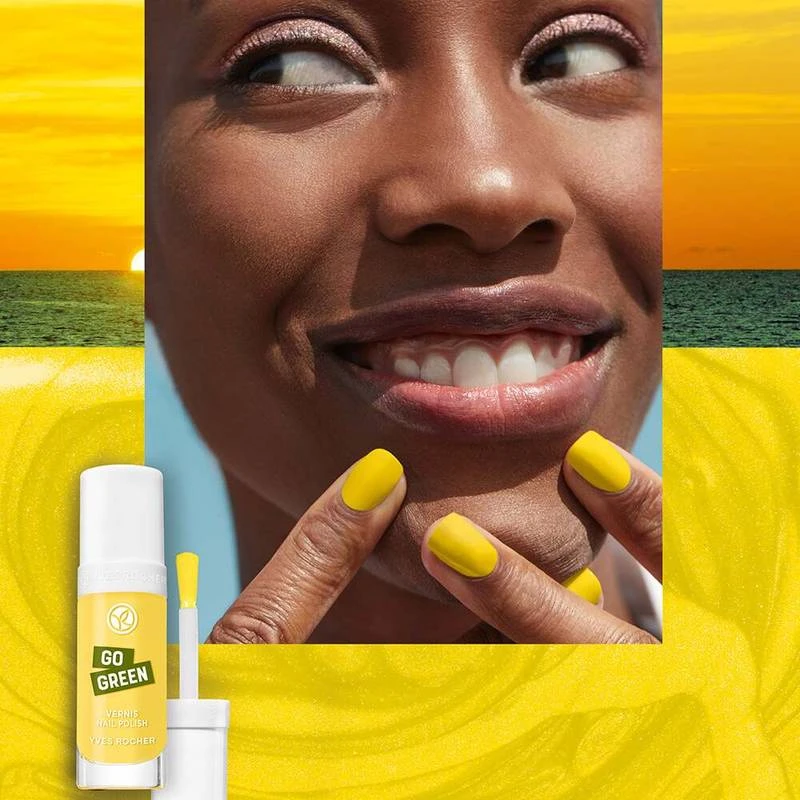 Go Green Nail Polish 38. Mimosa Yellow 2 Go Green Nail Polish 38. Mimosa Yellow - Image 2