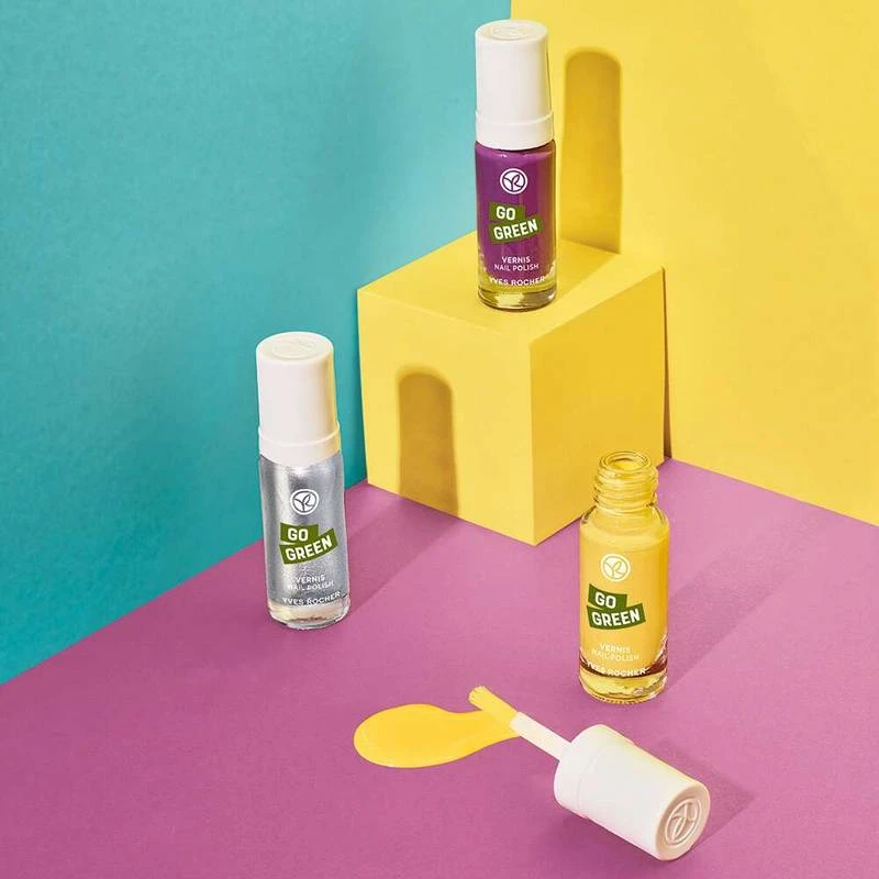 Go Green Nail Polish 38. Mimosa Yellow 4 Go Green Nail Polish 38. Mimosa Yellow - Image 4