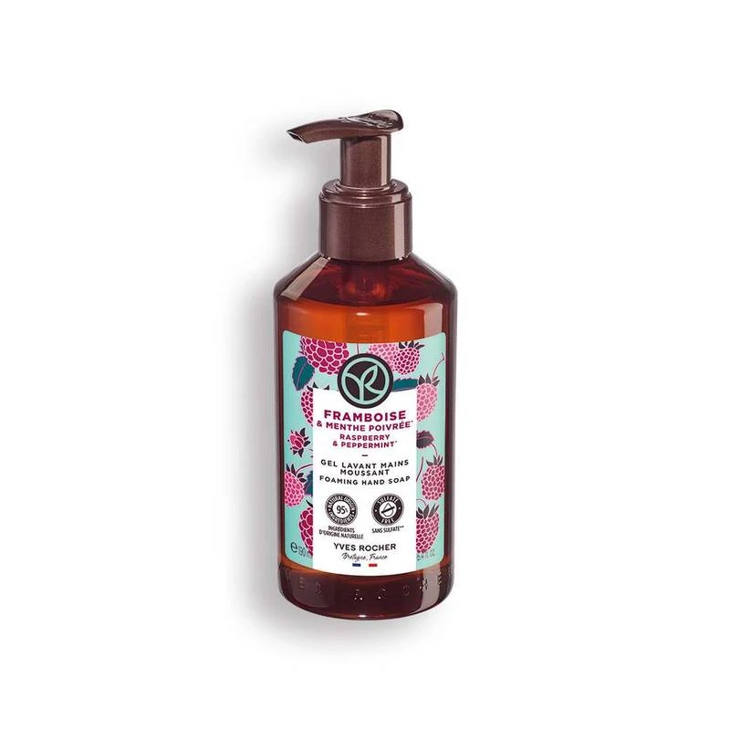 Raspberry & Peppermint Foaming Hand Soap 2 Raspberry & Peppermint Foaming Hand Soap - Image 2