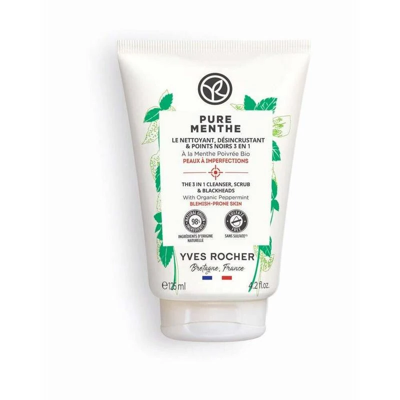 The 3 In 1 Cleanser, Scrub & Blackheads - Pure Menthe 3 The 3 In 1 Cleanser, Scrub & Blackheads - Pure Menthe - Image 3